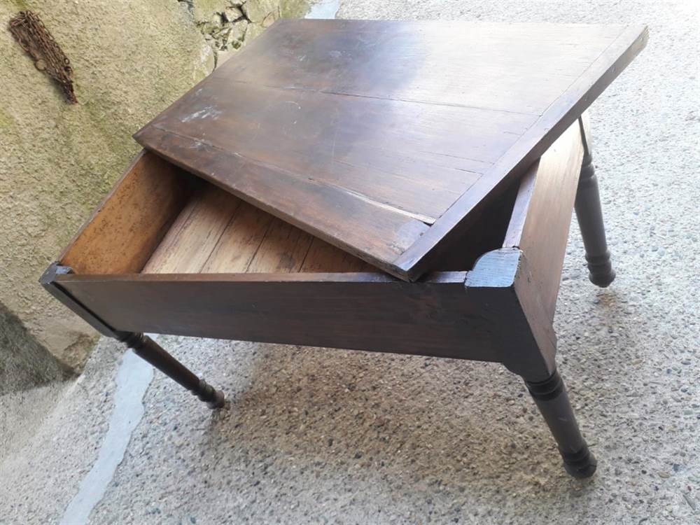 Tavolo - madia in legno massello '800, in ottime condizioni - Torino
