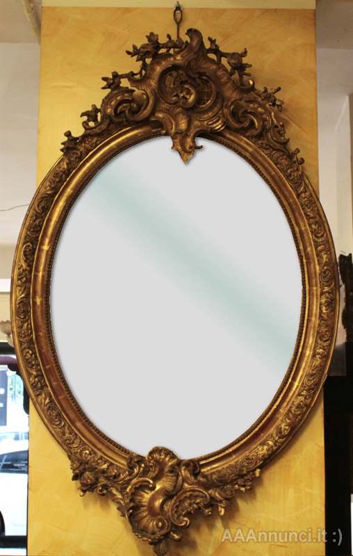 Antica Specchiera Ovale